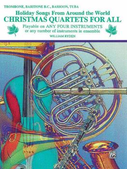 Christmas Quartets for All: Holiday Songs from Around the World (AL-00-EL9585)