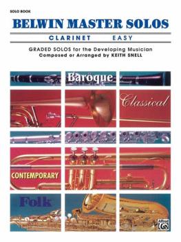 Belwin Master Solos, Volume 1 (Clarinet) (AL-00-EL03396)