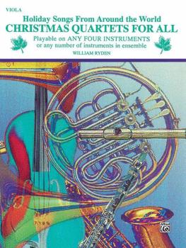 Christmas Quartets for All: Holiday Songs from Around the World (AL-00-EL9587)