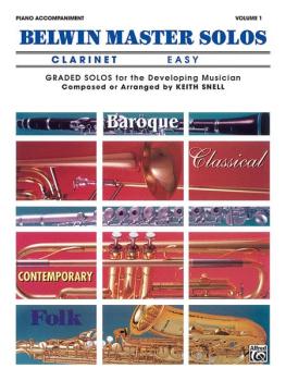 Belwin Master Solos, Volume 1 (Clarinet) (AL-00-EL03407)