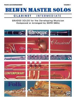 Belwin Master Solos, Volume 1 (Clarinet) (AL-00-EL03408)