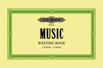 Peters Music Writing Book (AL-98-PMWB03)