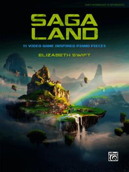 Saga Land: 11 Video Game Inspired Piano Pieces (AL-00-52006)