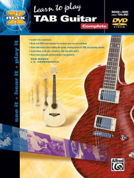 Alfred's MAX TAB Guitar, Complete: See It * Hear It * Play It (AL-00-27708)