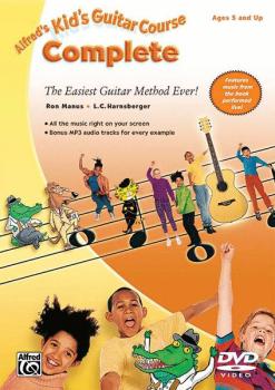 Alfred's Kid's Guitar Course Complete: The Easiest Guitar Method Ever! (AL-00-32141)