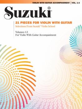 21 Pieces for Violin with Guitar: Selections from Suzuki® Violin Schoo (AL-00-0295S)