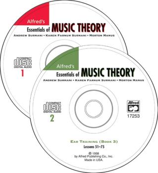 Alfred's Essentials of Music Theory: Ear Training CDs 1 & 2 Combined ( (AL-00-17254)