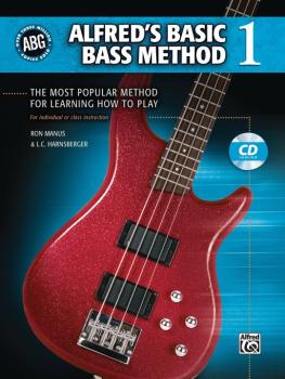 Alfred's Basic Bass Method 1: The Most Popular Method for Learning How (AL-00-28369)