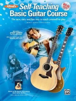 Alfred's Self-Teaching Basic Guitar Course: The New, Easy and Fun Way  (AL-00-37526)