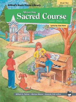 Alfred's Basic All-in-One Sacred Course, Book 2 (Lesson * Theory * Sol (AL-00-14559)