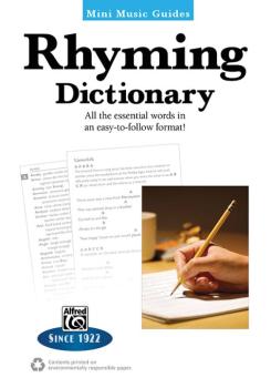 Mini Music Guides: Rhyming Dictionary: All the Essential Words in an E (AL-00-40965)