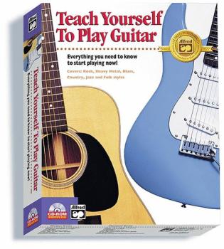 Alfred's Teach Yourself to Play Guitar: Everything You Need to Know to (AL-00-14999)