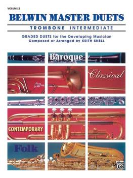 Belwin Master Duets (Trombone), Intermediate Volume 2 (AL-00-EL03652)