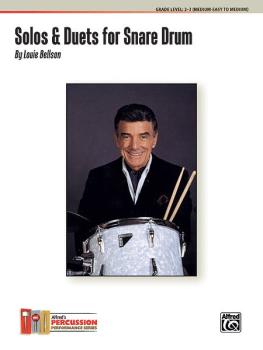Solos & Duets for Snare Drum (AL-00-34470)