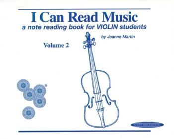 I Can Read Music, Volume 2: A note reading book for VIOLIN students (AL-00-0427)