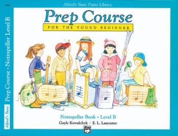 Alfred's Basic Piano Prep Course: Notespeller Book B (For the Young Be (AL-00-6484)