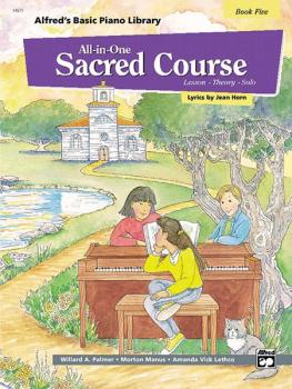 Alfred's Basic All-in-One Sacred Course, Book 5 (Lesson * Theory * Sol (AL-00-14571)