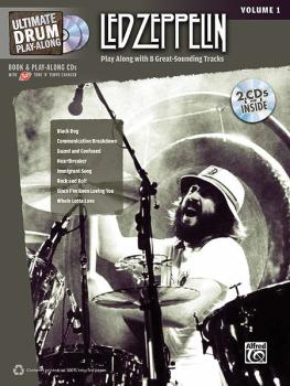 Ultimate Drum Play-Along: Led Zeppelin, Volume 1: Play Along with 8 Gr (AL-00-32416)