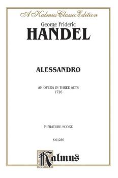 Alessandro (1726), An Opera in Three Acts (AL-00-K01256)