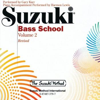 Suzuki Bass School, Volume 2: International Edition (AL-00-0379)