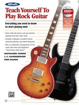 Alfred's Teach Yourself to Play Rock Guitar: Everything You Need to Kn (AL-00-42010)