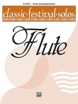 Classic Festival Solos (C Flute), Volume 1 Piano Acc. (AL-00-EL03721)