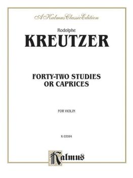 Forty-two Studies or Caprices (AL-00-K03594)