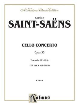 Cello Concerto, Opus 33 (AL-00-K04319)
