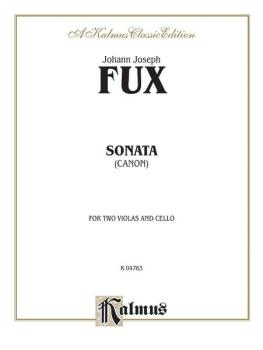Sonata (Canon) for Two Violas and Basso Continuo (AL-00-K04763)