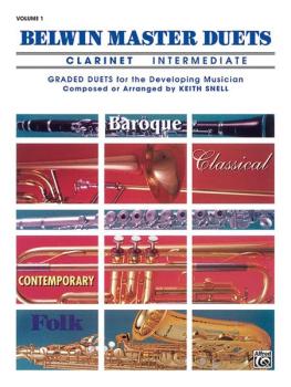 Belwin Master Duets (Clarinet), Intermediate Volume 1 (AL-00-EL03272)