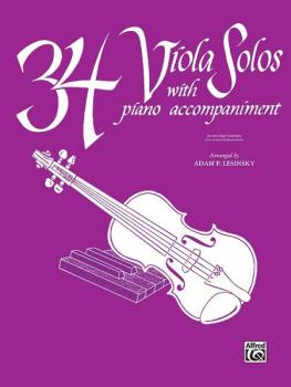 34 Viola Solos (AL-00-EL00236)