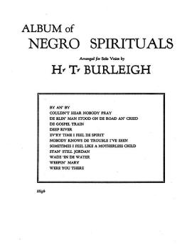 Album of Negro Spirituals (AL-00-FC01432)