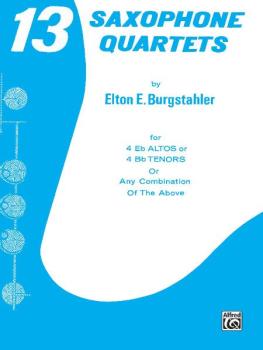 13 Saxophone Quartets (AL-00-PROBK00805)