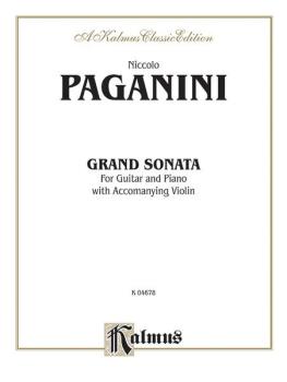 Grand Sonata (For Guitar and Piano with Accompanying Violin) (AL-00-K04678)