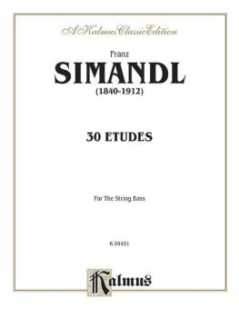 Thirty Etudes for String Bass (AL-00-K04451)
