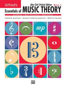 Alfred's Essentials of Music Theory: Book 1 Alto Clef (Viola) Edition (AL-00-18580)
