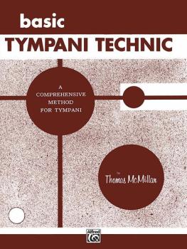 Basic Tympani Technique: A Comprehensive Method for Tympani (AL-00-PROBK00610)