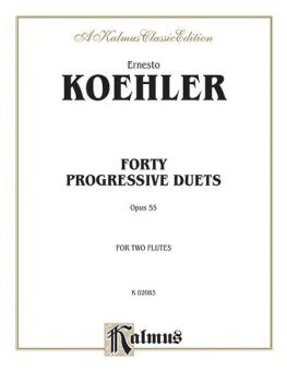 Forty Progressive Duets, Opus 55 (AL-00-K02083)