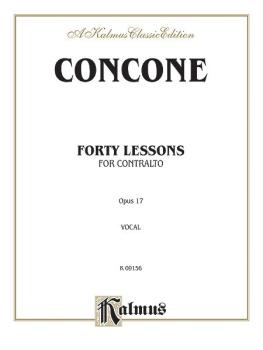 Forty Lessons, Opus 17 (AL-00-K09156)