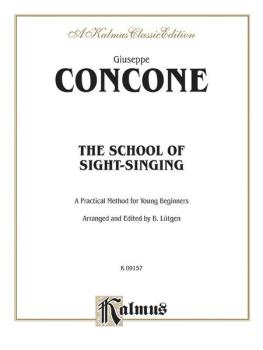 The School of Sight-Singing: Practical Method for Young Beginners (Lut (AL-00-K09157)