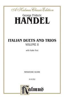 Italian Duets and Trios, Volume II (AL-00-K01352)