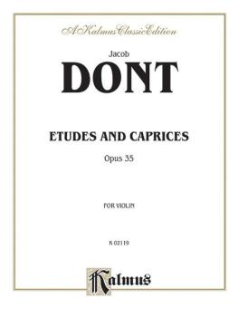 Etudes and Caprices, Opus 35 (AL-00-K02119)