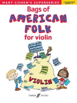 Bags of American Folk for Violin (AL-12-0571534163)