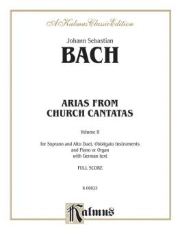 Arias from Church Cantatas, Volume II (4 Duets): Duets for Soprano and (AL-00-K06823)