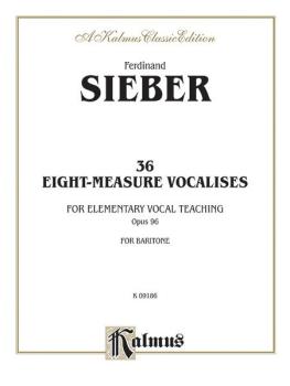 36 Eight-Measure Vocalises for Elementary Teaching (AL-00-K09186)