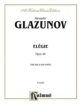 Elegie for Viola, Opus 44 (AL-00-K04299)