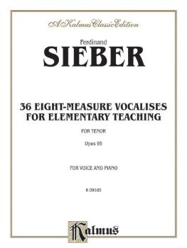 36 Eight-Measure Vocalises for Elementary Teaching (AL-00-K09185)