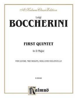 First Quintet in D Major (For Guitar, Two Violins, Viola, and Cello) (AL-00-K09448)