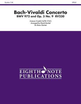 Bach-Vivaldi Concerto, BWV 972 and Opus 3, No. 9, RV230 (AL-81-BQ11352)