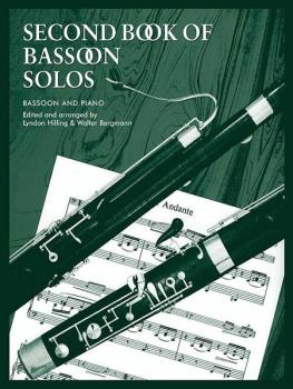 Second Book of Bassoon Solos (AL-12-0571506046)